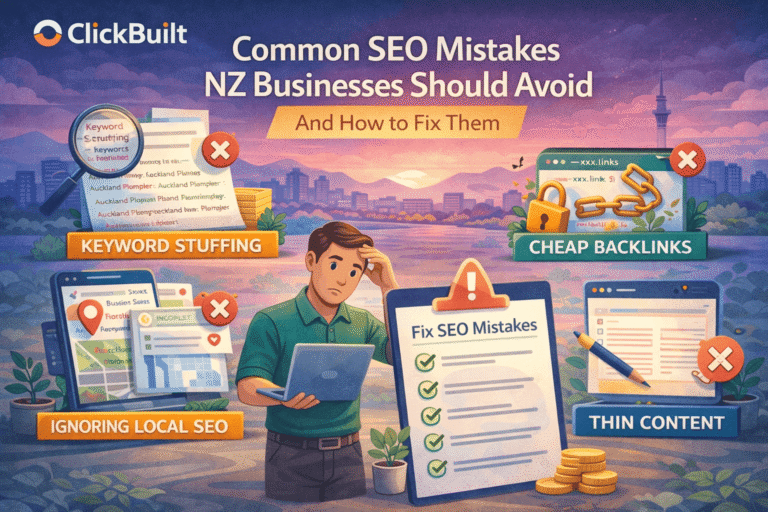 Common SEO Mistakes NZ Businesses Should Avoid